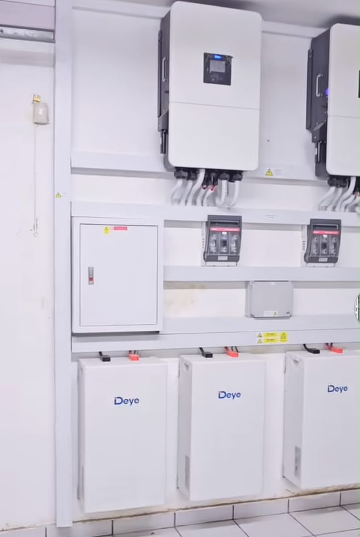 Projet d'installation d'une système solaire a Kaolack  avec 2 onduleur de 10 kva